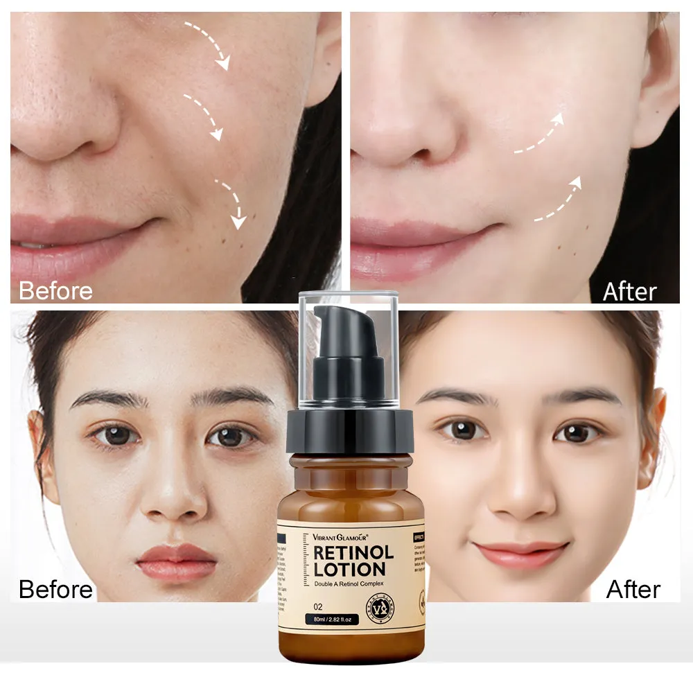 VIBRANT GLAMOUR Double Retinol Lotion Cream VA Anti Aging Collagen Firming 80g