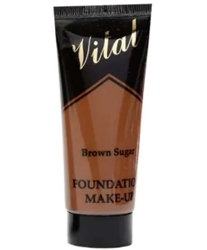 Vital Makeup Liquid Foundation Make Up Brown Sugar