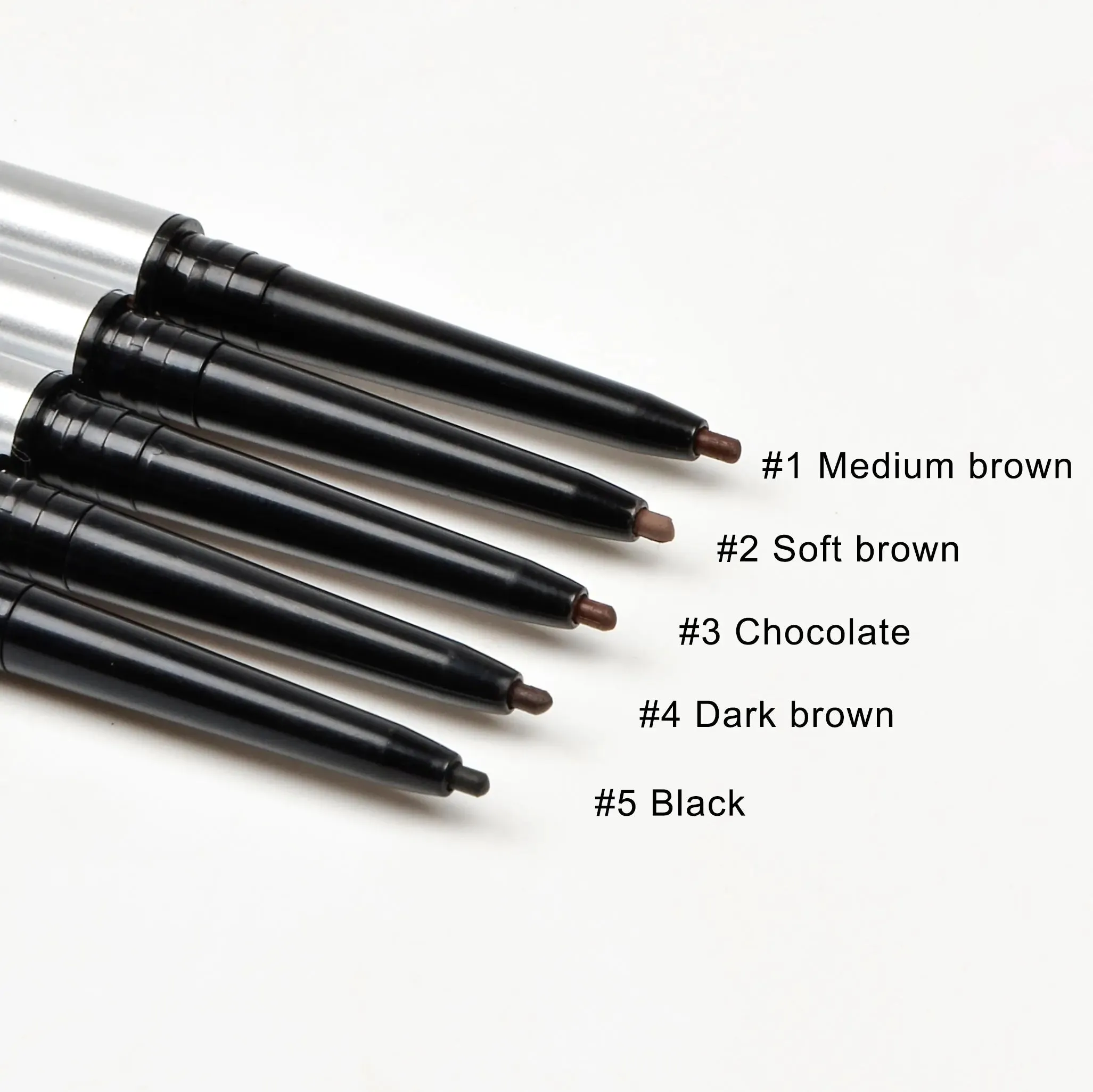 Waterproof Super Slim Silver Eyebrow Pencil