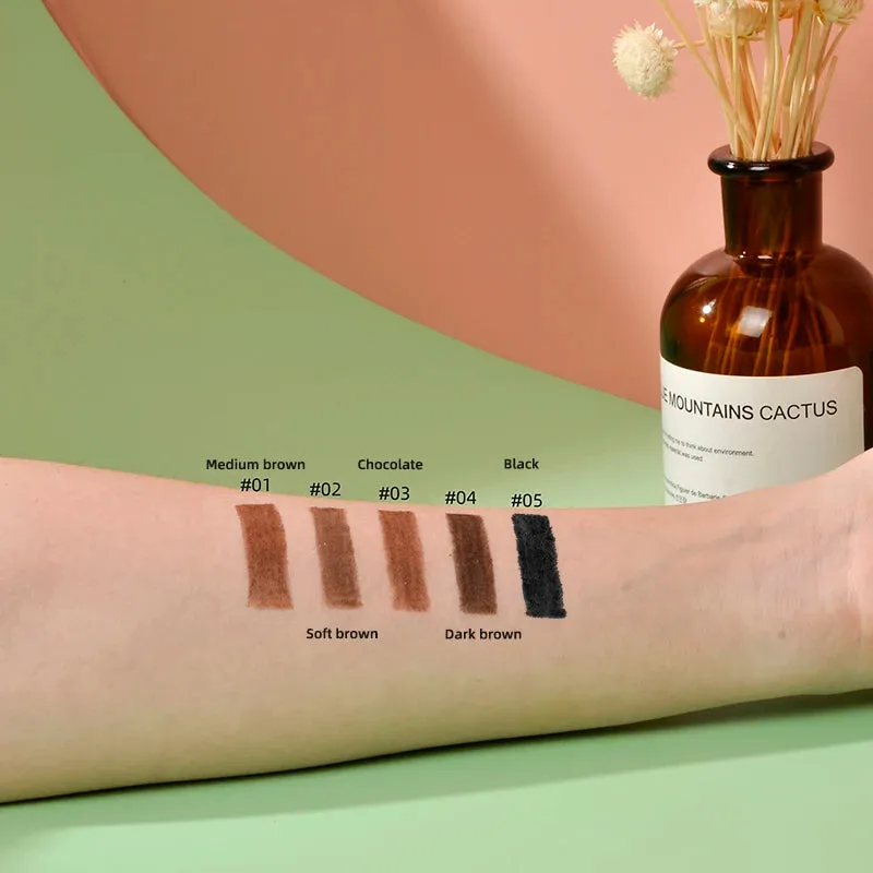 Waterproof Super Slim Silver Eyebrow Pencil