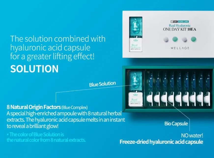 WELLAGE Real Hyaluronic One Day Kit 10ea