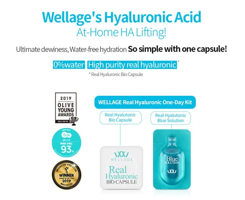 WELLAGE Real Hyaluronic One Day Kit 10ea