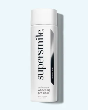 whitening pre-rinse