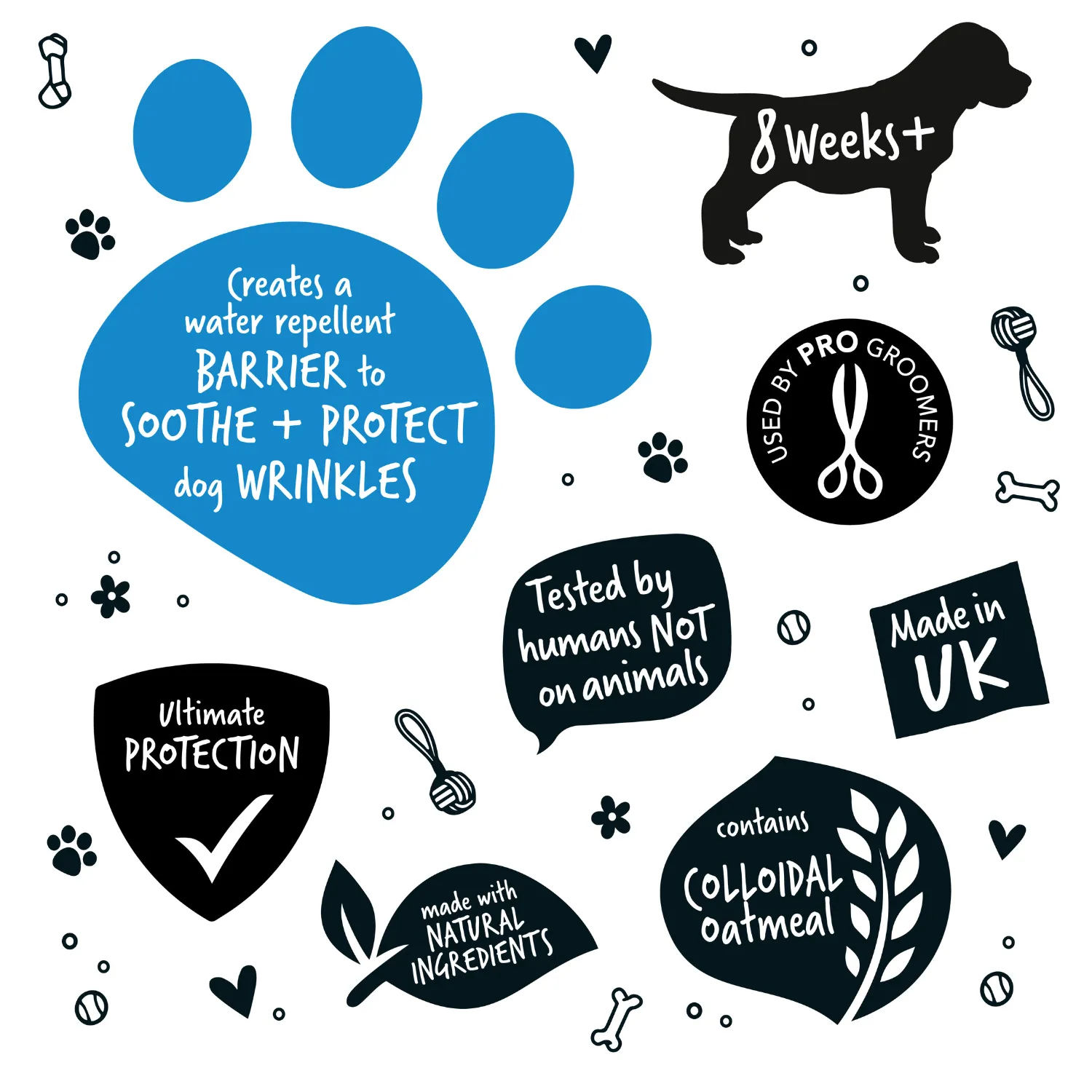 Wrinkle Moisturising Cream for Dogs & Cats