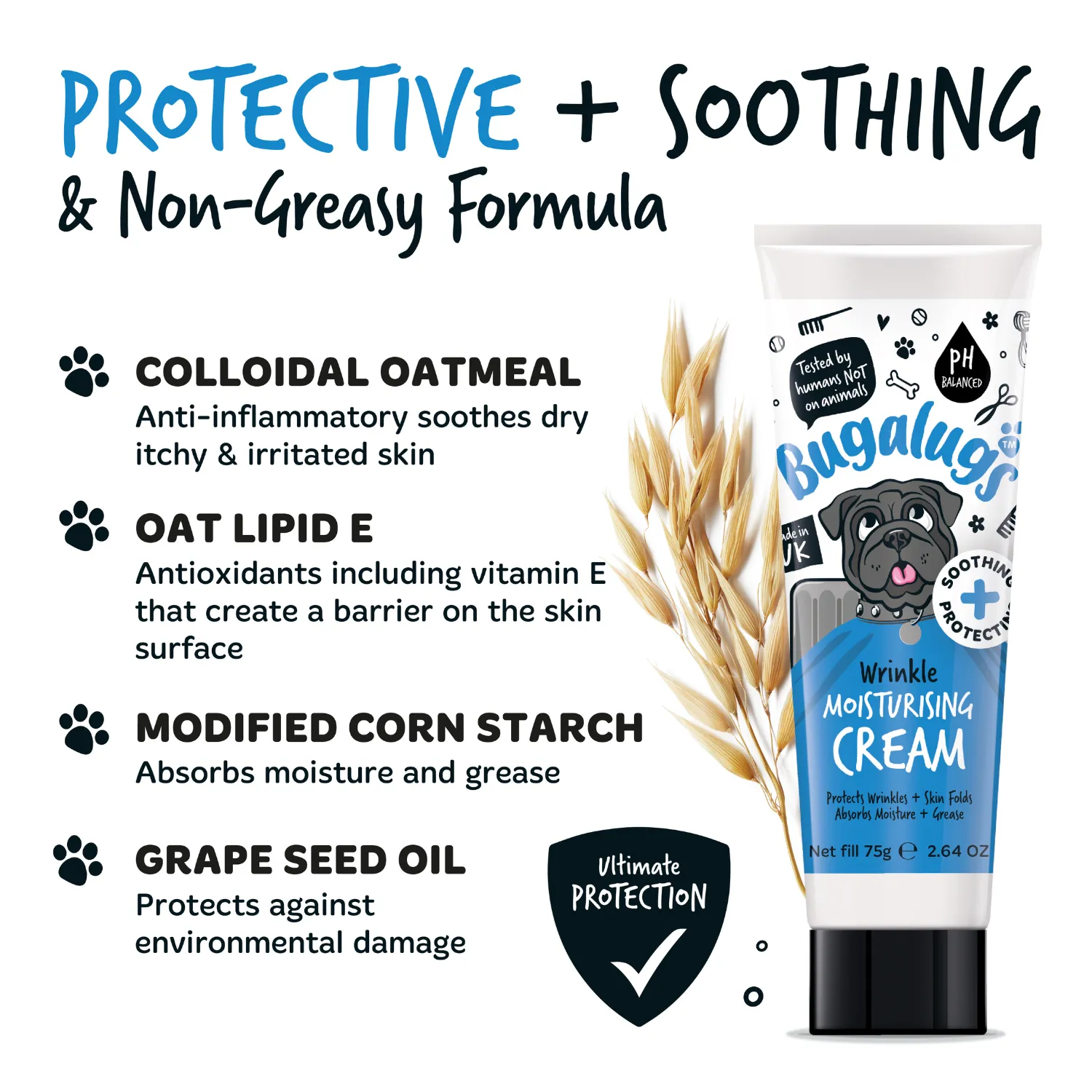 Wrinkle Moisturising Cream for Dogs & Cats