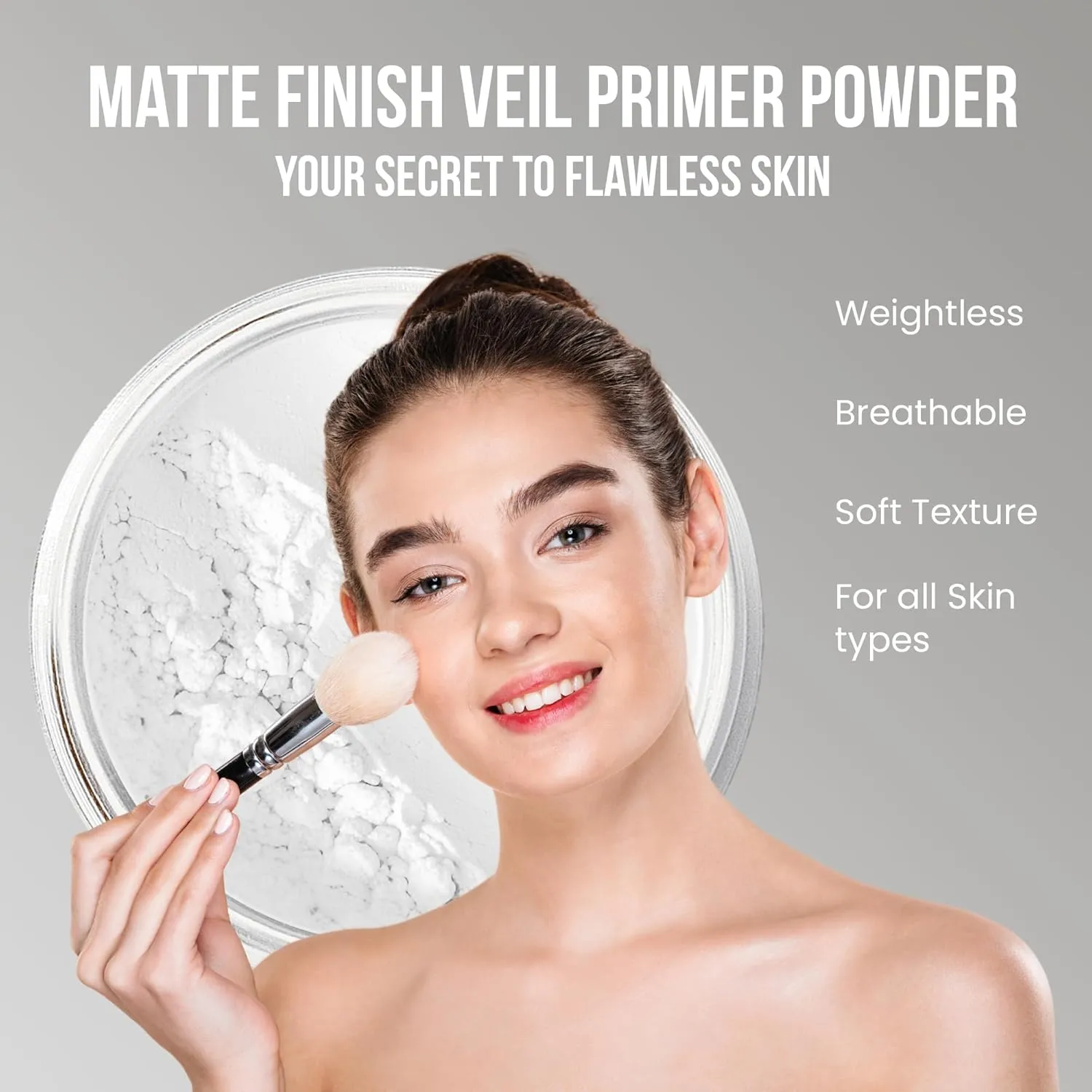 XL KIT (LIGHT) Full Size Mineral Makeup Set Foundation Sheer Bare Face Matte Powder Cover