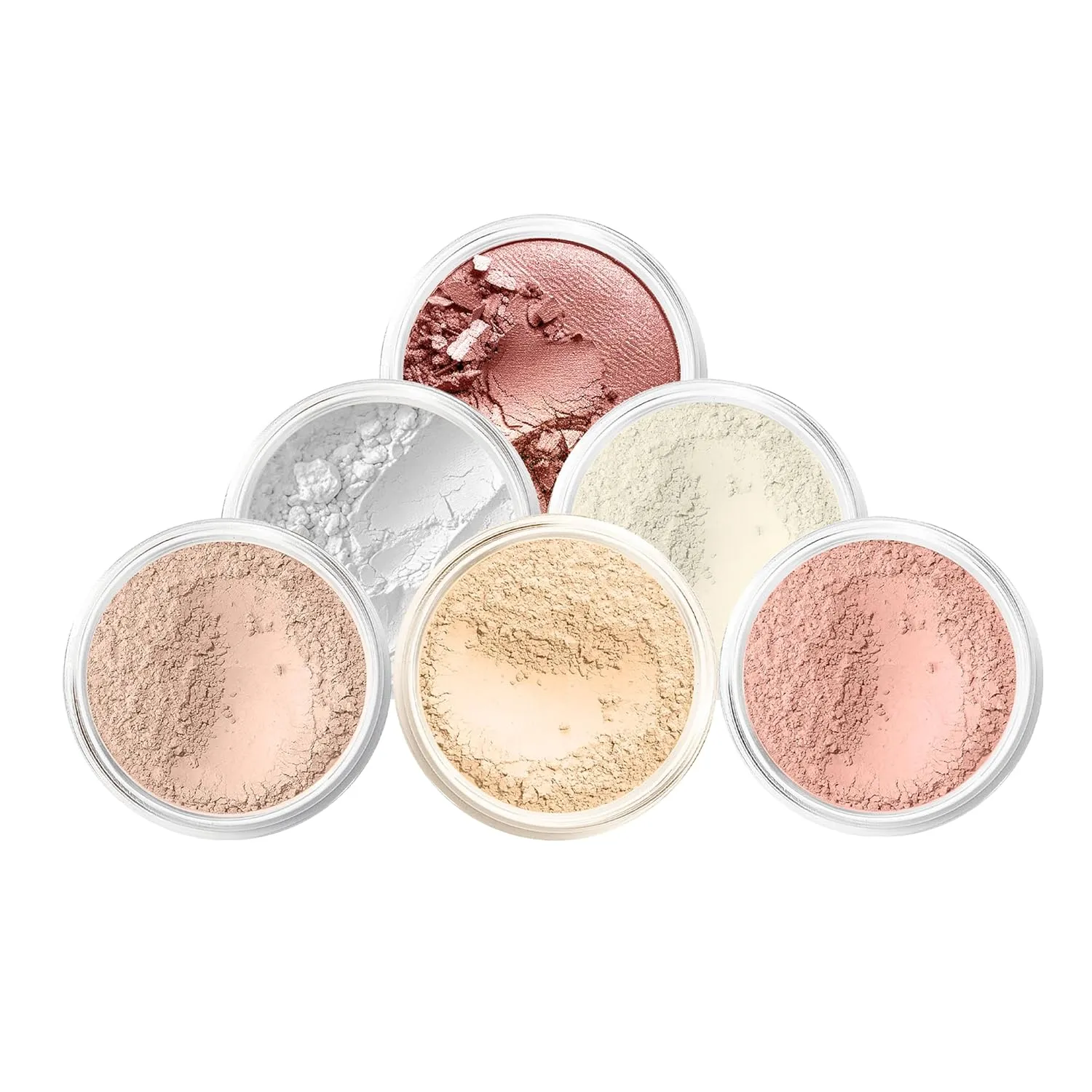 XL KIT (LIGHT) Full Size Mineral Makeup Set Foundation Sheer Bare Face Matte Powder Cover