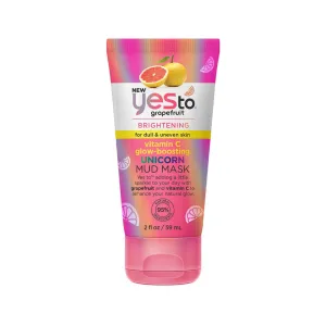 Yes To Grapefruit Brightening Vitamin C Glow Boosting Unicorn Mud Mask 2oz