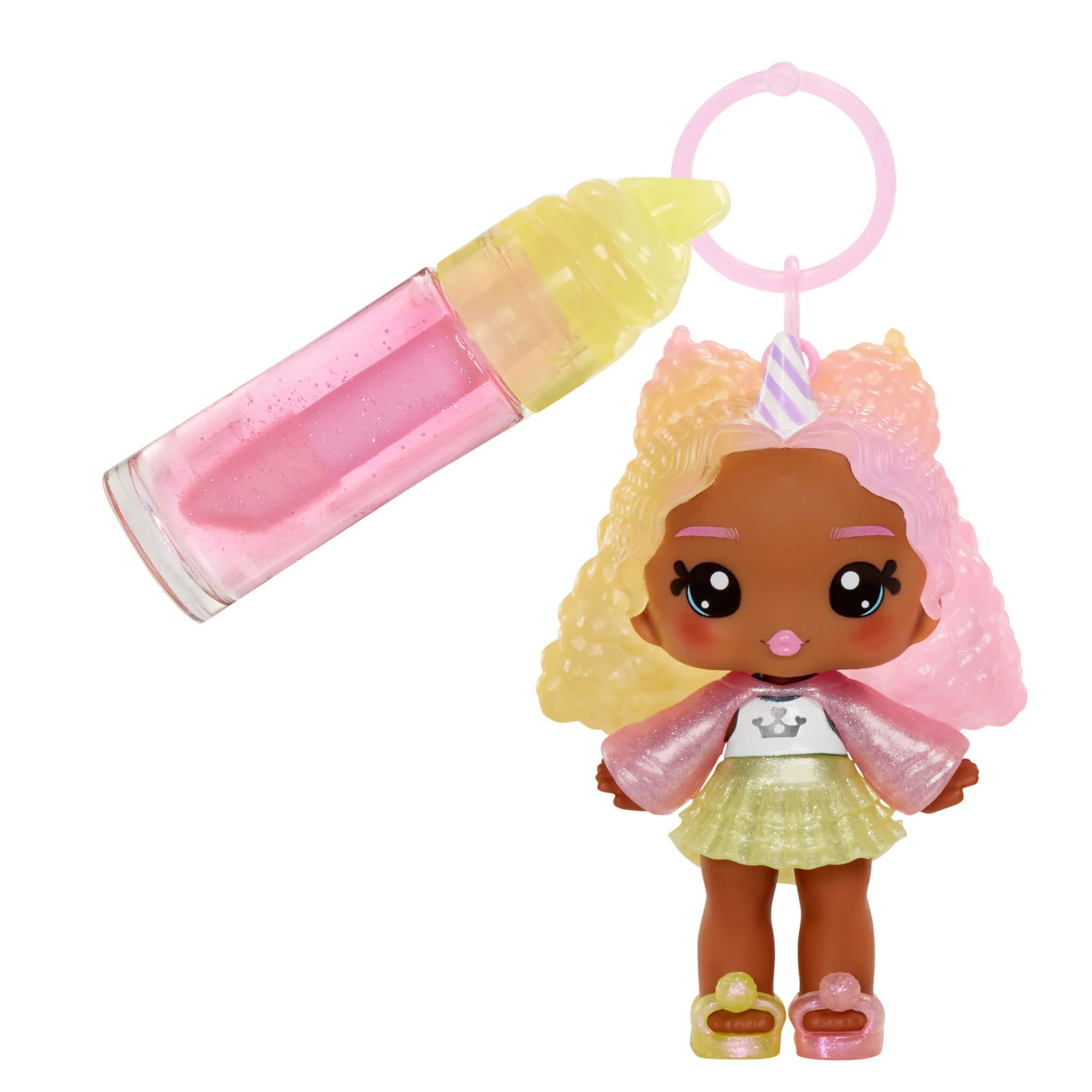 Yummiland Lip Gloss Doll – Nia Candy Fluff – Series 2