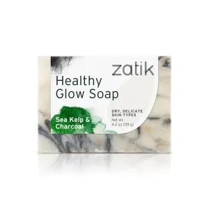 Zatik Healthy Glow Soap (Sea Kelp & Charcoal)