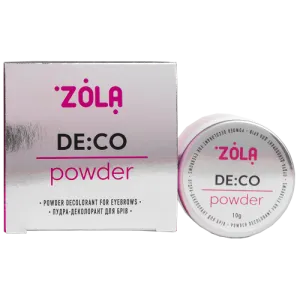 ZOLA EYEBROW POWDER DECOLOURANT DE:CO POWDER 10 g 05198